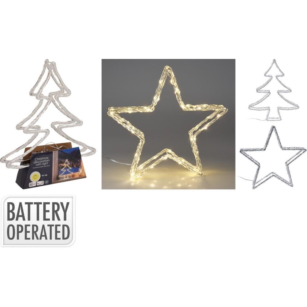 FIGURA PS LED CALDO 30CM 2ASS